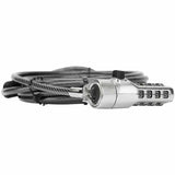 Targus DEFCON Compact Serialized Combo Cable Lock — ASP71GLX-S