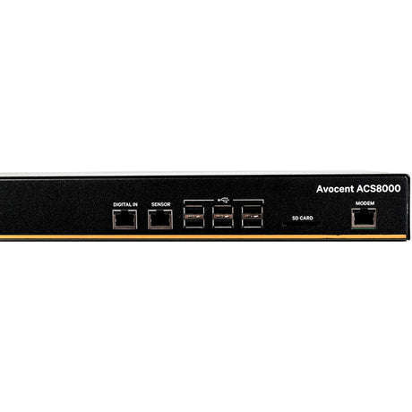 Vertiv Avocent 32-Port ACS8000 Console System with single AC Power Supply — ACS8032MDDC-400