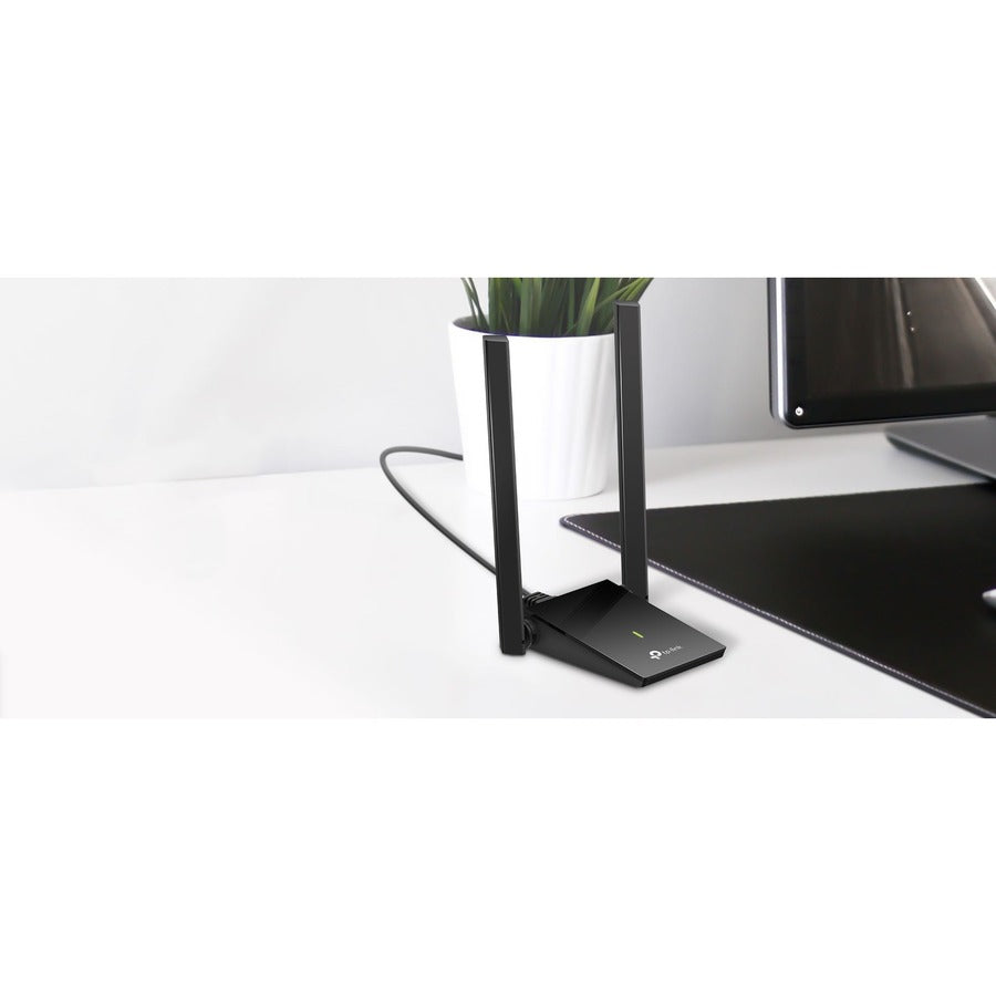 TP-Link Archer T4U Plus - IEEE 802.11ac Dual Band Wi-Fi Adapter for Desktop Computer/Notebook/Wireless Router — Archer T4U Plus