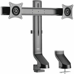 Eaton Tripp Lite Series Dual-Display Monitor Arm with Desk Clamp and Grommet - Height Adjustable, 17" to 27" Monitors — DDR1727DC