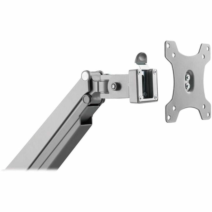 Eaton Tripp Lite Series Single-Display Gas Spring-Arm Desktop Clamp or Grommet for 13" to 34" Displays - USB and Audio Ports, Aluminum — DDR1732SAL