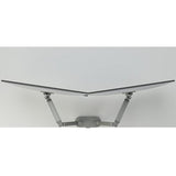 Chief Koncis Desk Mount Dual Monitor Arm - For 10-32 inch Displays - Height Adjustable - Silver — DMA2S