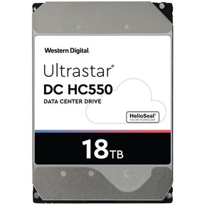 Western Digital Ultrastar DC HC550 18 TB Hard Drive - 3.5" Internal - SAS (12Gb/s SAS) — 0F38353
