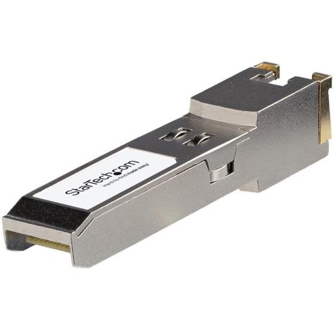 StarTech.com HPE JL563A Compatible SFP+ Module - 10GBASE-T - 10GE Gigabit Ethernet SFP+ to RJ45 Cat6/Cat5e - 30m — JL563A-ST