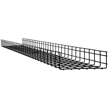 Eaton Tripp Lite Series Wire Mesh Cable Tray - 300 x 100 x 3000 mm (12 in. x 4 in. x 10 ft.), 6 Pack — SRWB12410STR6