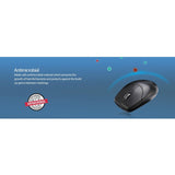 Adesso Antimicrobial Wireless Desktop Mouse — iMouseM60