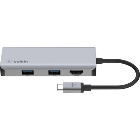 Belkin USB-C 5-in-1 Multiport Adapter, Laptop Docking Station, 2x USB-A 3.1, 4k HDMI @ 30Hz, Up to 5Gps data transfer — PVC002btSGY