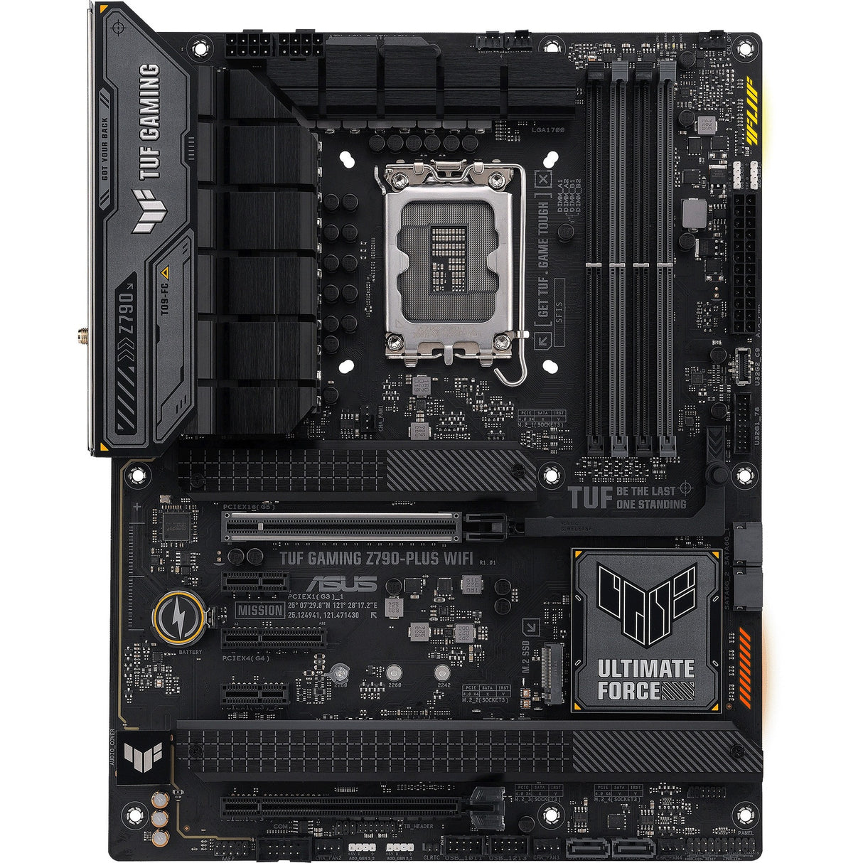 TUF Z790-PLUS WIFI Gaming Desktop Motherboard - Intel Z790 Chipset - Socket LGA-1700 - ATX — TUFGAMINGZ790-PLUSWIFI