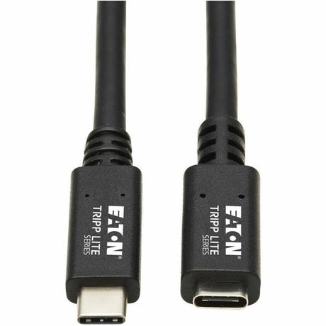 Eaton Tripp Lite Series USB-C Extension Cable (M/F) - USB 3.2 Gen 1 (5 Gbps), Thunderbolt 3 Compatible, Black, 3 ft. (0.91 m) — U421-003
