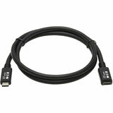Eaton Tripp Lite Series USB-C Extension Cable (M/F) - USB 3.2 Gen 1 (5 Gbps), Thunderbolt 3 Compatible, Black, 3 ft. (0.91 m) — U421-003