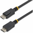 StarTech.com 6ft (2m) DisplayPort 1.2 Cable 10 Pack, 4K x 2K UHD VESA Certified DisplayPort Cable, DP Cable/Cord for Monitor, w/ Latches — DISPLPORT6L10PK