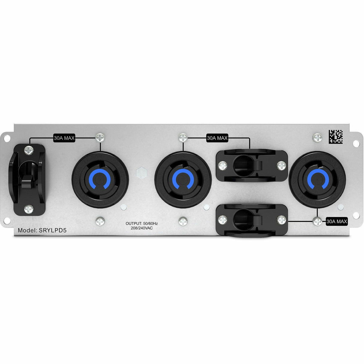 APC Backplate Kit with 3x NEMA L6-30R Outlets for Smart-UPS Modular Ultra — SRYLPD5