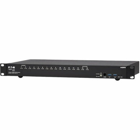 Eaton Tripp Lite Series 16-Port 4K HDMI/USB KVM Switch - 4K 60 Hz Video/Audio, USB Peripheral Sharing, 1U Rack-Mount, TAA — B024-H4U16