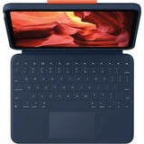Logitech Rugged Combo 4 Touch Rugged Keyboard/Cover Case (Folio) for 10.9" Apple iPad (10th Generation & A16) iPad, Stylus - Classic Blue — 920-011130