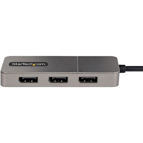 StarTech.com 3-Port USB-C Multi-Monitor Adapter, Type-C to 3x DisplayPort MST Hub, Triple 4K60Hz DP Display Extender / Splitter, Windows — MST14CD123DP