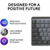 Logitech MX Mechanical Wireless Illuminated Performance Keyboard, Linear Switches, Backlit Keys, Bluetooth — 920-010548