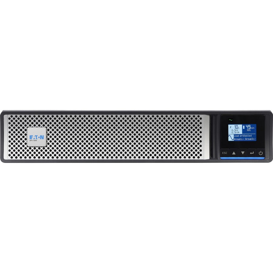 Eaton 5PX G2 1000VA 1000W 120V Line-Interactive UPS - 8 NEMA 5-15R Outlets, Cybersecure Network Card Included, Extended Run, 2U Rack/Tower — 5PX1000RTNG2