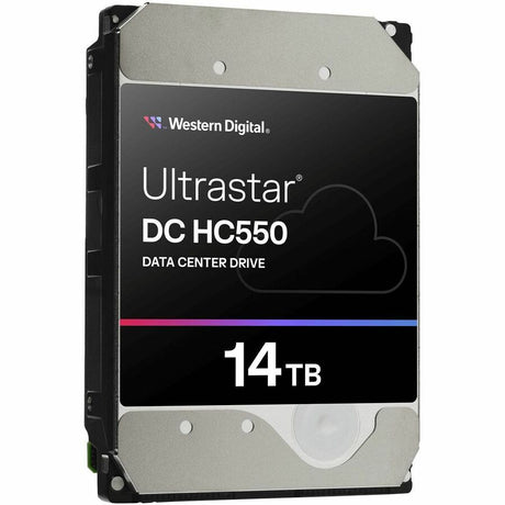 Western Digital Ultrastar DC HC550 WUH721814AL5204 14 TB Hard Drive - 3.5" Internal - SAS (12Gb/s SAS) - Conventional Magnetic Recording (CMR) Method — 0F38528