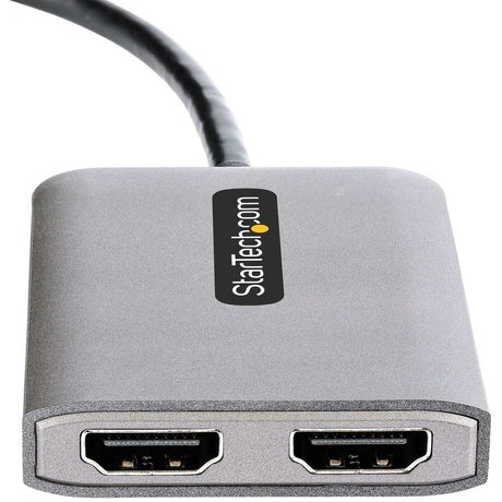 StarTech.com USB-C to Dual HDMI Adapter, USB Type-C Multi-Monitor MST Hub, Dual 4K 60Hz HDMI Laptop Display Extender / Splitter, Windows — MST14CD122HD