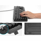 SIIG Industrial Grade Washable & Dustproof USB Multimedia Keyboard — JK-US0U11-S1