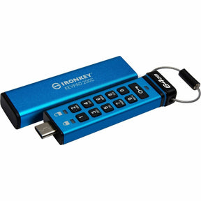 IronKey Keypad 200 64GB USB 3.2 (Gen 1) Type C Flash Drive — IKKP200C/64GB