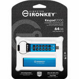 IronKey Keypad 200 64GB USB 3.2 (Gen 1) Type C Flash Drive — IKKP200C/64GB