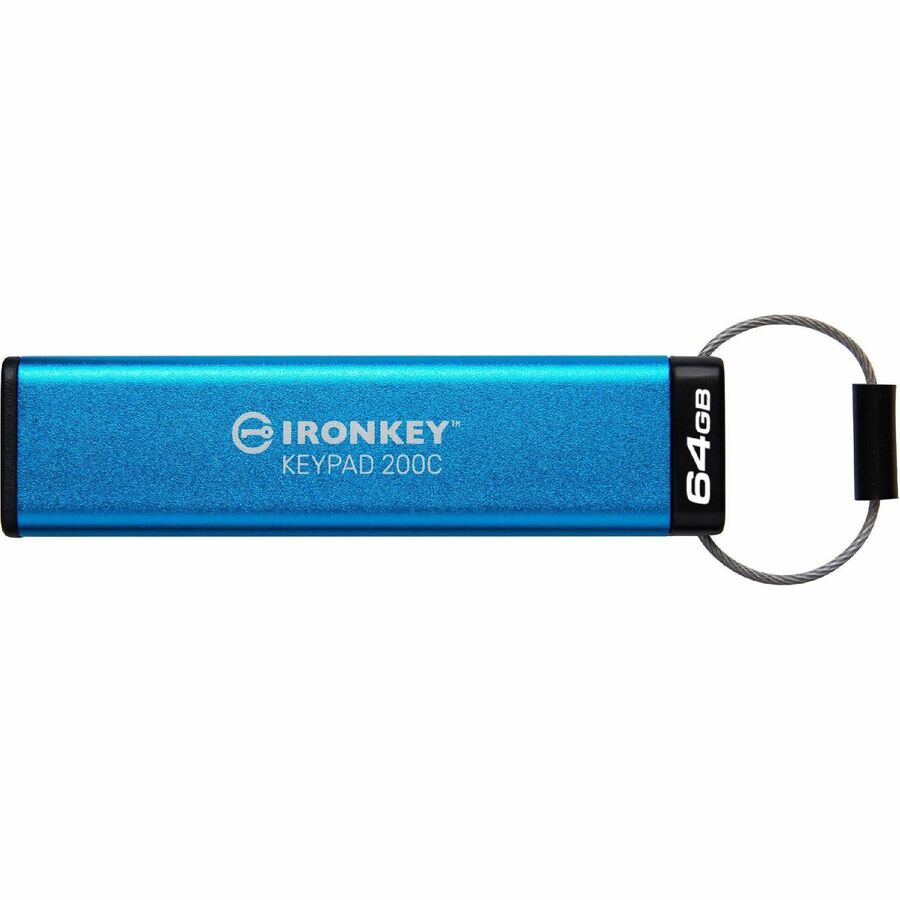 IronKey Keypad 200 64GB USB 3.2 (Gen 1) Type C Flash Drive — IKKP200C/64GB
