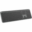Logitech Signature Slim K950 Wireless Keyboard, Sleek Design, Quiet Typing, Bluetooth, Multi-OS, Graphite — 920-012424