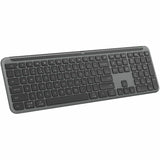 Logitech Signature Slim K950 Wireless Keyboard, Sleek Design, Quiet Typing, Bluetooth, Multi-OS, Graphite — 920-012424
