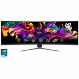 MSI MPG 491CQP QD-OLED 49" Class Dual Quad HD (DQHD) Curved Screen Gaming OLED Monitor - 32:9 - Metallic Black — MPG 491CQP QD-OLED