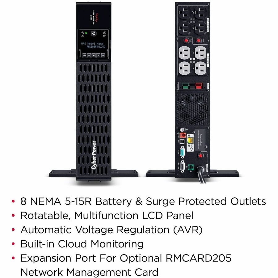 CyberPower PR1500RTXL2UC Smart App Sinewave UPS Systems — PR1500RTXL2UC