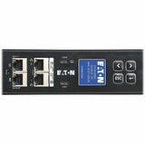 Eaton 3-Phase Managed Rack PDU G4, 208V, 24 Outlets, 24A, 8.6kW, L15-30 Input, 10 ft. Cord, 0U Vertical — EVMA1530A