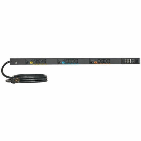 Eaton 3-Phase Managed Rack PDU G4, 208V, 24 Outlets, 24A, 8.6kW, L15-30 Input, 10 ft. Cord, 0U Vertical — EVMA1530A