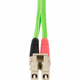 StarTech.com 25m (82ft) LC to LC (UPC) OM5 Multimode Fiber Optic Cable, 50/125&micro;m Duplex Zipcord, 40G/100G, LSZH Fiber Jumper Cord — LCLCL-25M-OM5-FIBER