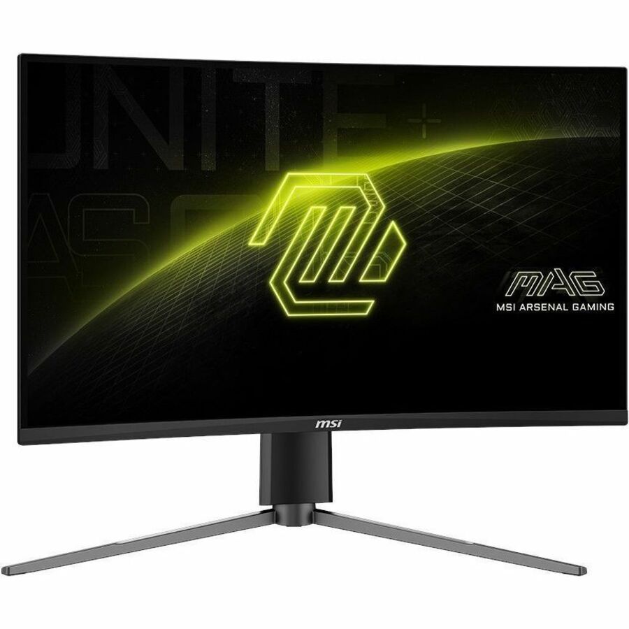 MSI MAG 27CQ6PF 27" Class WQHD Curved Screen Gaming LCD Monitor - 16:9 - Metallic Black — MAG27CQ6PF