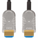 StarTech.com 50ft (15.2m) HDMI 2.1 Hybrid Active Optical Cable (AOC), CMP, Plenum Rated, 8K Ultra High Speed HDMI 2.1/2.0 Cable, 48Gbps — 8K-A-50F-HDMI-CABLE