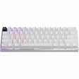 Logitech G PRO X 60 LIGHTSPEED Wireless Gaming Keyboard, Ultra Compact TKL 60% Mechanical Keyboard for Windows PC, LIGHTSYNC RGB, Dual-Shot PBT Keycaps, GX Optical Tactile Switches, White — 920-011921