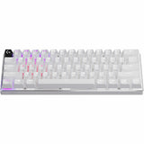Logitech G PRO X 60 LIGHTSPEED Wireless Gaming Keyboard, Ultra Compact TKL 60% Mechanical Keyboard for Windows PC, LIGHTSYNC RGB, Dual-Shot PBT Keycaps, GX Optical Tactile Switches, White — 920-011921