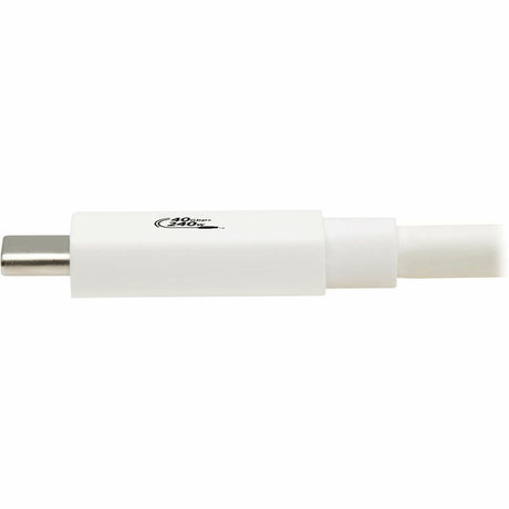 Eaton Tripp Lite Series USB4 40Gbps Cable (M/M) - USB-C, 8K 60 Hz, 240W PD Charging, White, 1 m (3.3 ft.) — U521-1P0M-WH