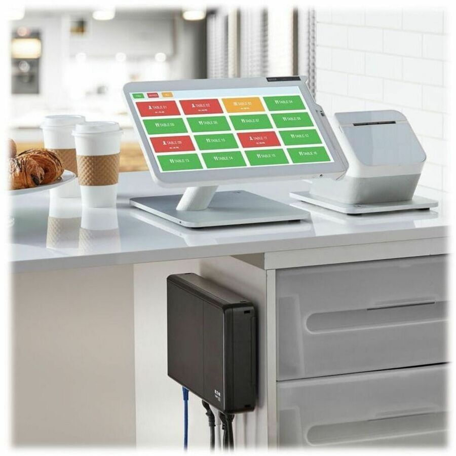 Eaton Tripp Lite Series 350VA 210W 120V Standby Cloud-Connected UPS with Remote Monitoring - 3 NEMA 5-15R Outlets (Surge + Battery Backup), 5-15P Plug, Desktop — BC350RNC