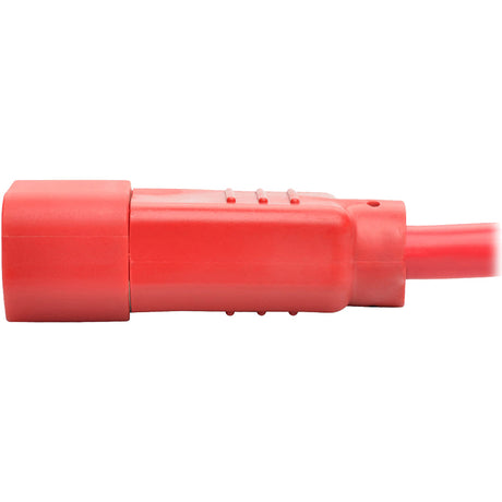 Eaton Tripp Lite Series Heavy-Duty PDU Power Cord, C13 to C14 - 15A, 250V, 14 AWG, 3 ft. (0.91 m), Red — P005-003-ARD