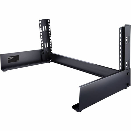 StarTech.com 2-Post 4U Desktop Server Rack, Open Frame 19in Network Rack, Small Home/Office Rack for AV / Studio / Data / IT Equipment — RK4OD