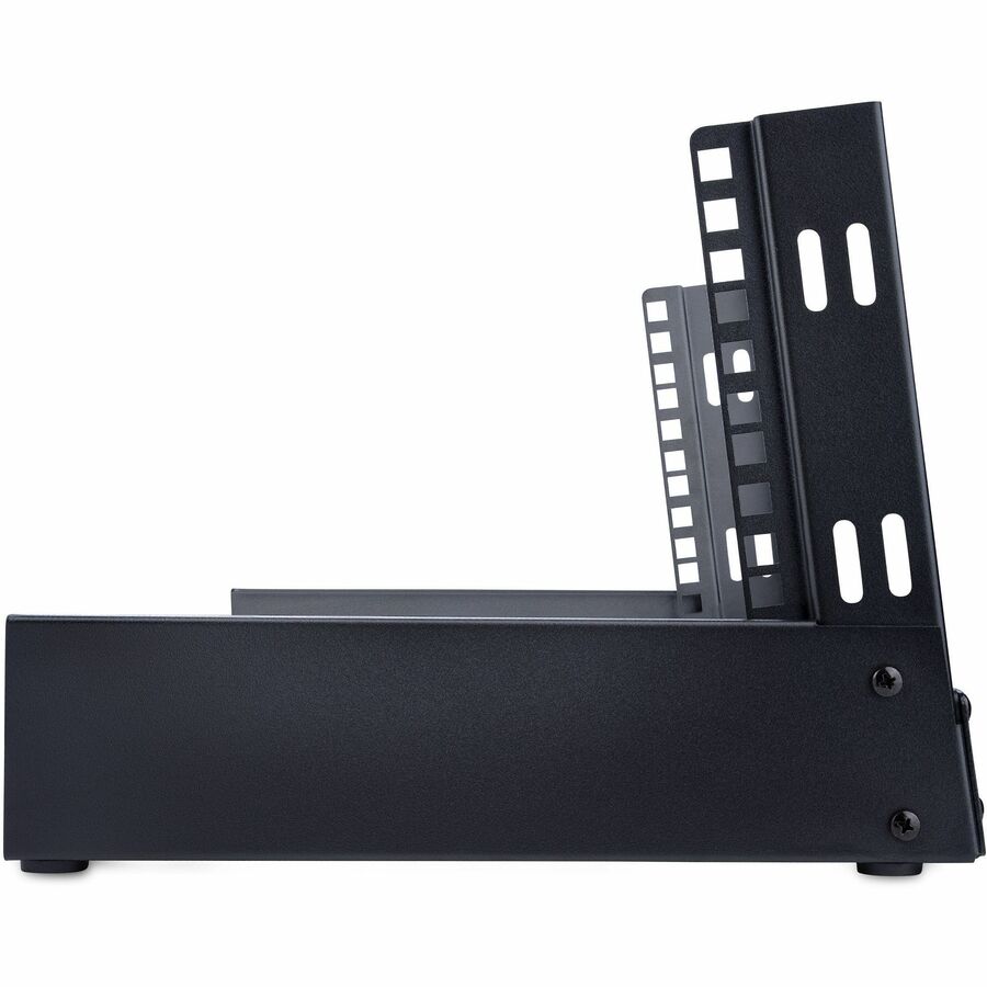 StarTech.com 2-Post 4U Desktop Server Rack, Open Frame 19in Network Rack, Small Home/Office Rack for AV / Studio / Data / IT Equipment — RK4OD