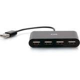 C2G 4-Port USB Hub - USB 2.0 Hub - USB Multiport Hub - 480Mbps — C2G54462
