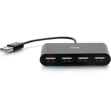 C2G 4-Port USB Hub - USB 2.0 Hub - USB Multiport Hub - 480Mbps — C2G54462