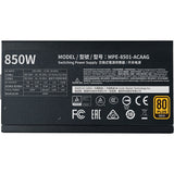 Cooler Master Full Modular 80 Plus Gold ATX Power Supply Unit — MPE-8501-AFAAG-US