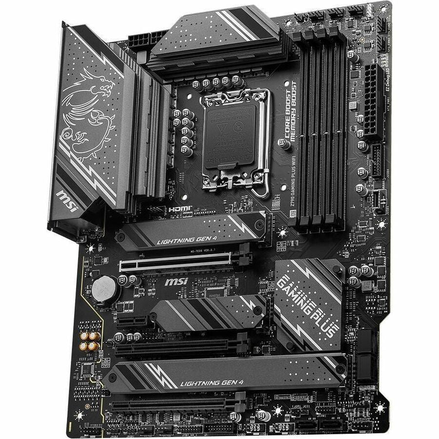 MSI Z790 GAMING PLUS WIFI Gaming Desktop Motherboard - Intel Z790 Chipset - Socket LGA-1700 - ATX — PROZ790GAMPLUSWIFI