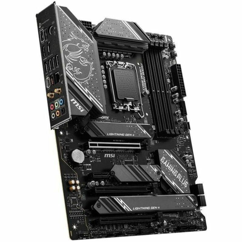 MSI Z790 GAMING PLUS WIFI Gaming Desktop Motherboard - Intel Z790 Chipset - Socket LGA-1700 - ATX — PROZ790GAMPLUSWIFI