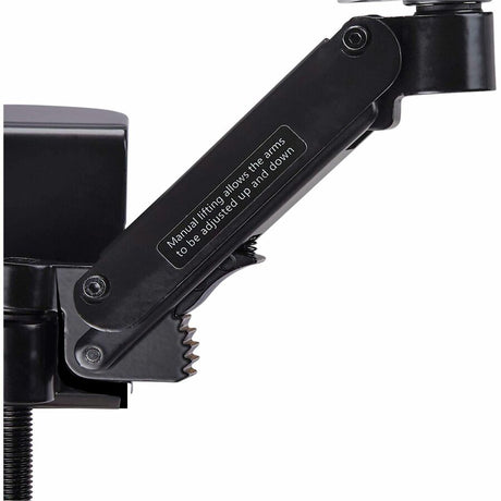 StarTech.com Adjustable Arm Rest for Office Desk, Ergonomic Arm/Elbow Support, 360-Degree Rotation, Clamp-On/No Drill Installation — 1AHC-DESK-ARM-REST