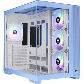 Thermaltake View 380 TG ARGB Hydrangea Blue Mid Tower Chassis — CA-1Z2-00MFWN-00
